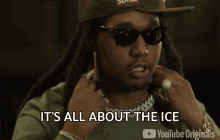 Its All About The Ice Takeoff GIF - Its All About The Ice Takeoff Migos GIFs