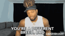 Youre A Different Breed Bro Derrick Henry GIF - Youre A Different Breed Bro Derrick Henry Laugh Out Loud GIFs