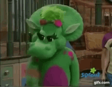 Baby Bop Stop GIF - Baby Bop Stop Barney And Friends GIFs