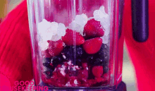 Strawberry Raspberry GIF - Strawberry Raspberry Blueberries GIFs