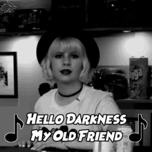 hello darkness my old friend sound effect