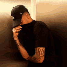 Covering My Face Cameron Jibril Thomaz GIF - Covering My Face Cameron ...