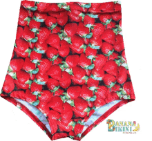 monkyshop bananabikini bikini strawberry panty
