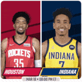 Houston Rockets Vs. Indiana Pacers Pre Game GIF - Nba Basketball Nba 2021 GIFs