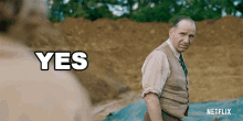 Yes Basil Brown GIF - Yes Basil Brown Ralph Fiennes GIFs