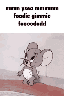 Hungry Caption GIF - Hungry Caption Tom And Jerry GIFs