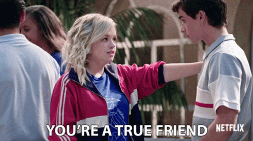 You Are A True Friend Jessica Amlee Gif You Are A True Friend Jessica Amlee Jackie Sanders Discover Share Gifs