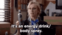 Bad Names For Energy Drinks Body Spray GIF - Bad Names For Energy Drinks Body Spray Energy Drink GIFs