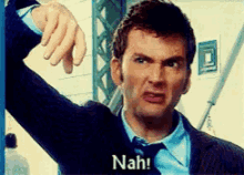 Doctor Who Nah GIF - Doctor Who Nah Nope GIFs
