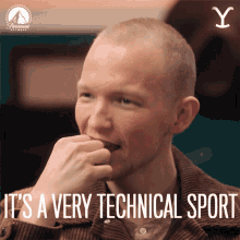 Its A Very Technical Sport Jimmy Hurdstrom GIF - Its A Very Technical Sport Jimmy Hurdstrom Jefferson White GIFs