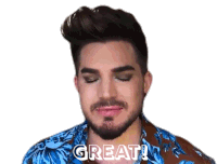 Great Adam Lambert Sticker - Great Adam Lambert Seventeen Stickers