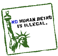 No Human Being Is Illegal Human Sticker - No Human Being Is Illegal Human Diversity Stickers