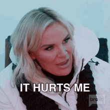It Hurts Me Real Housewives Of Salt Lake City GIF - It Hurts Me Real Housewives Of Salt Lake City It Hurts My Feelings GIFs