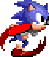 Sonic Running Sticker - Sonic Running Run Fast Stickers