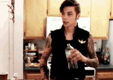 Andy Black Drinking Water GIF - Andy Black Drinking Water GIFs