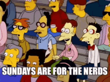Sundays Are For The Nerds GIF - Sundays Are For The Nerds GIFs
