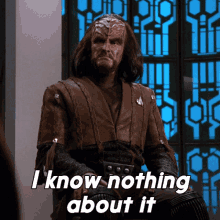 I Know Nothing About It J Dan GIF - I Know Nothing About It J Dan Star Trek GIFs