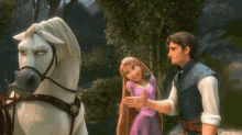 Rapunzel Flynn Rider GIF - Rapunzel Flynn Rider Pegasus GIFs