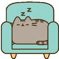 Sleep Pusheen Sticker - Sleep Pusheen Cat Stickers