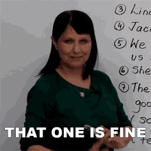 that one is fine rebecca learn english with rebecca its fine its alright that one is fine rebecca learn english with rebecca its fine its alright