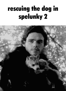 spelunky spelunky2 dog game of thrones robb stark spelunky spelunky2 dog game of thrones robb stark