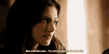 Hayley Marshall Try Not To Judge GIF - Hayley Marshall Try Not To Judge Tvd GIFs