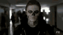 Tate Langdon  GIF - Skull American Horror Story GIFs