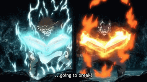 Luck Voltia Gif Luck Voltia Black Clover Discover Share Gifs