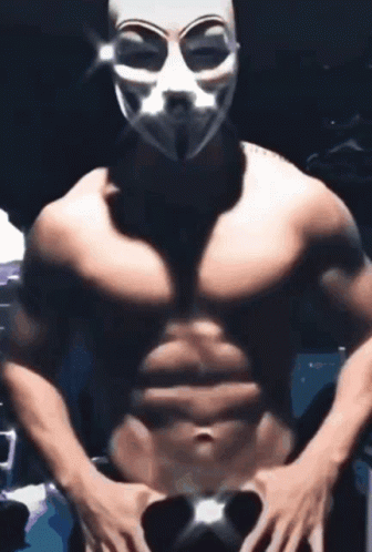 Anonymous Hot GIF - Anonymous Hot Muscle - Discover &amp; Share GIFs