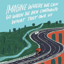 Imagine Where We Can Go When The Rich Contribute What They Owe Us Class GIF - Imagine Where We Can Go When The Rich Contribute What They Owe Us Class Roads GIFs