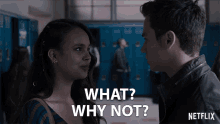 What Why Not GIF - What Why Not Jessica Davis GIFs