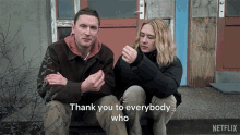 Thank You To Everybody Who Has Been Watching The Rain Mikkel Boe Følsgaard GIF - Thank You To Everybody Who Has Been Watching The Rain Mikkel Boe Følsgaard Martin GIFs
