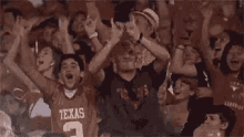 Horns Up Texas GIF - Horns Up Texas Fans GIFs