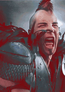Mad Max Warrior GIF - Mad Max Warrior Scream GIFs