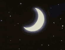 Aesthetic Moon GIF - Aesthetic Moon Crescent Moon GIFs