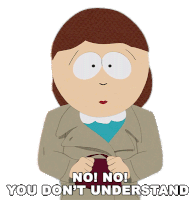 No No You Dont Understand Sticker - No No You Dont Understand Liane Cartman Stickers