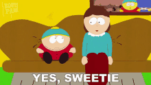 Yes Sweetie Eric Cartman GIF - Yes Sweetie Eric Cartman Liane Cartman GIFs