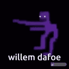 Willem Dafoe William Afton GIF - Willem Dafoe William Afton Purple Guy GIFs