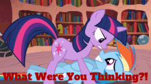 mlp twilight sparkle what were you thinking whats the matter with you whats wrong with you