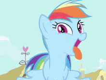 Silly Rainbow Dash - Silly GIF - Silly GIFs
