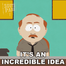 Its An Incredible Idea Mr Meryl GIF - Its An Incredible Idea Mr Meryl South Park GIFs
