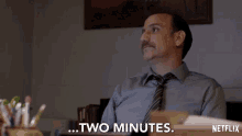 Youve Got Two Minutes Thats It GIF - Youve Got Two Minutes Thats It Hurry Up GIFs