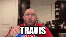 Travis Eating Chips Bald GIF - Travis Eating Chips Bald GIFs
