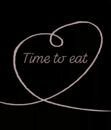 Heart Time To Eat GIF - Heart Time To Eat GIFs