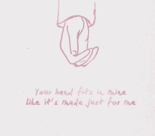 Your Hand Fits In Mine Like Its Made Just For Me Be My Valentine GIF - Your Hand Fits In Mine Like Its Made Just For Me Be My Valentine Happy Valentines Day GIFs