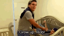 Grow Up Rob Kardashian GIF - Grow Up Rob Rob Grow Up GIFs