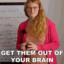Get Them Out Of Your Brain Ronnie GIF - Get Them Out Of Your Brain Ronnie Engvid GIFs