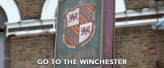 Go To Winchester Grab A Pint GIF - Go To Winchester Grab A Pint And Wait  For This To All Blow Over - Discover & Share GIFs