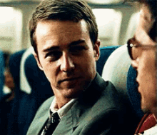 Meeting Tyler GIF - Movie Action Fight Club GIFs