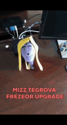 Tegrova Mizz Frezeor Upgrade GIF - Tegrova Mizz Frezeor Upgrade Banana Peal GIFs